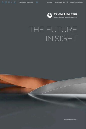 Miniature Elvalhalcor Hellenic Copper and Aluminium Industry Rapport de durabilité 2023