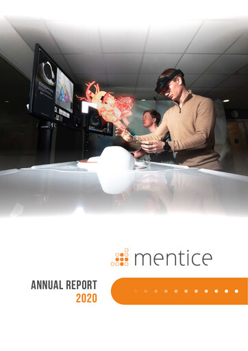 Thumbnail Mentice AB Annual Report 2020