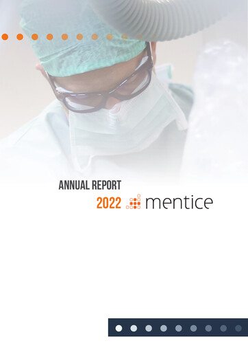 Thumbnail Mentice AB Annual Report 2022