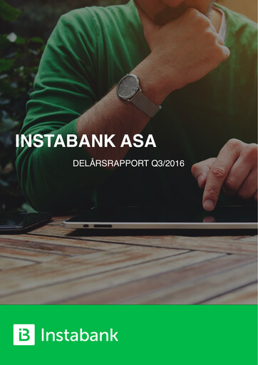 Thumbnail Instabank ASA Quarterly Report 2016-q3