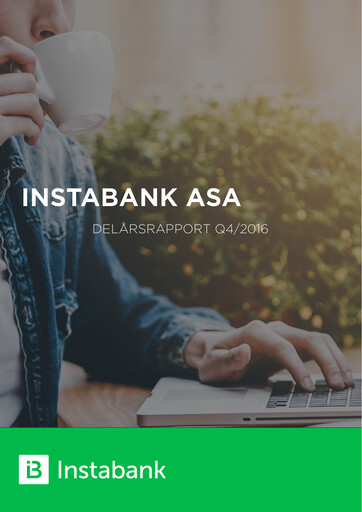 Thumbnail Instabank ASA Quarterly Report 2016-q4