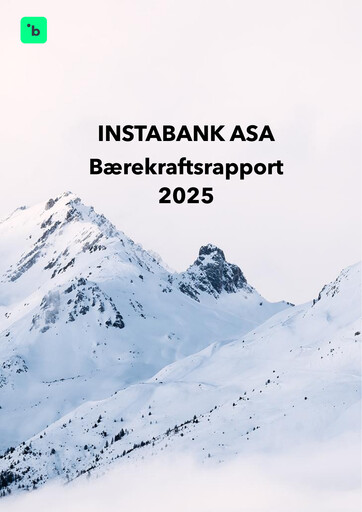 Thumbnail Instabank ASA Sustainability Report 2025