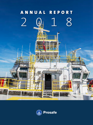 Thumbnail Prosafe SE Annual Report 2018