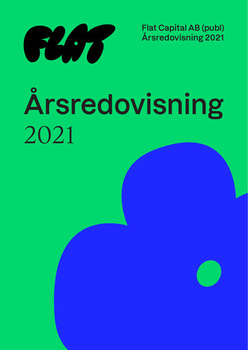 Thumbnail Flat Capital AB Annual Report 2021