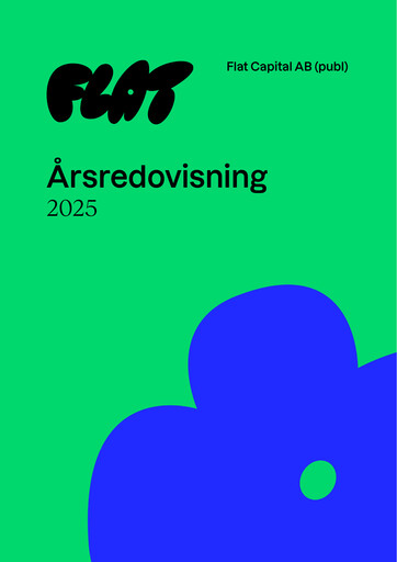 Thumbnail Flat Capital AB Annual Report 2025