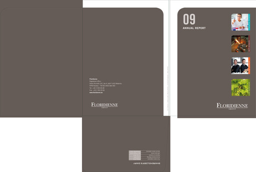 Thumbnail Floridienne S.A. Annual Report 2009