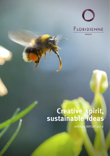 Thumbnail Floridienne S.A. Annual Report 2014