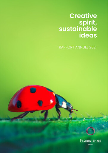 Thumbnail Floridienne S.A. Annual Report 2021