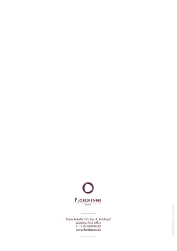 Thumbnail Floridienne S.A. Financial Report 2013