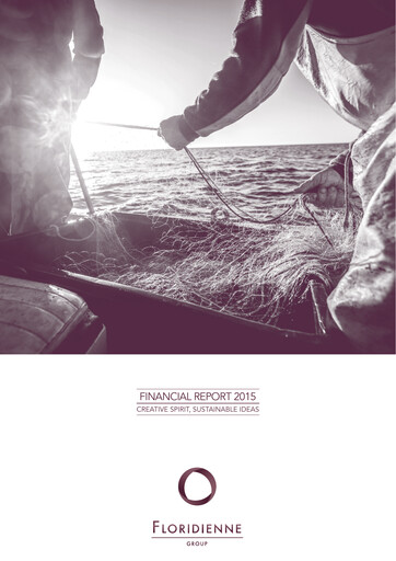 Thumbnail Floridienne S.A. Financial Report 2015