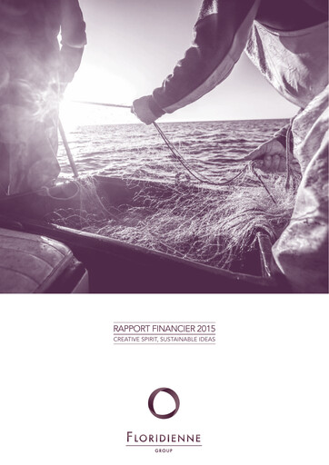 Thumbnail Floridienne S.A. Financial Report 2015