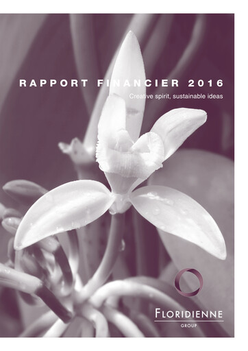 Thumbnail Floridienne S.A. Financial Report 2016