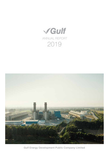 Vorschaubild Gulf Development Public Company Jahresbericht 2019