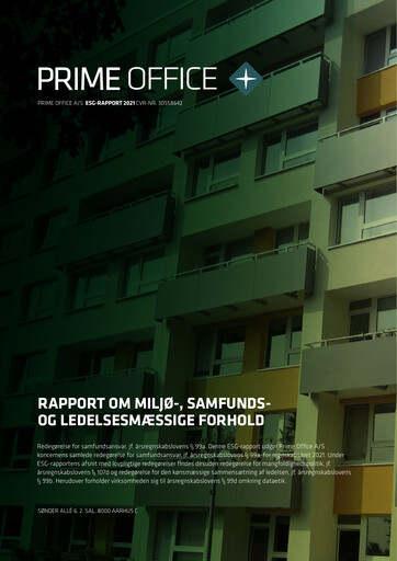 Thumbnail Prime Office A/S ESG Report 2021