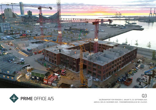 Thumbnail Prime Office A/S Quarterly Report 2025-q3