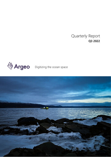 Thumbnail Argeo AS Quarterly Report 2022-q3