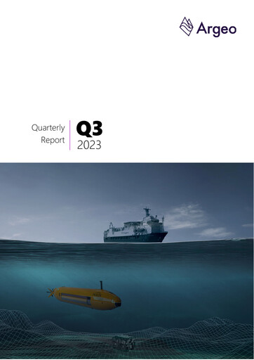 Thumbnail Argeo AS Quarterly Report 2023-q3