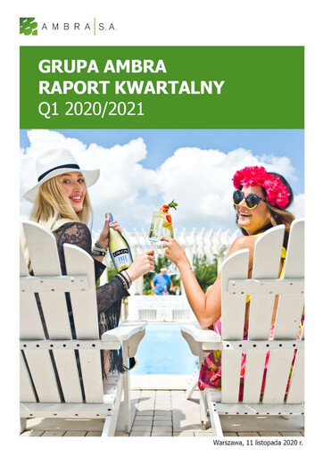 Miniature Ambra Rapport trimestriel 2020-2021-q1