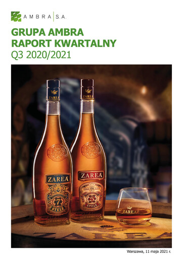 Miniature Ambra Rapport trimestriel 2020-2021-q3