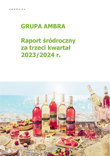 Miniature Ambra Rapport trimestriel 2023-2024-q3