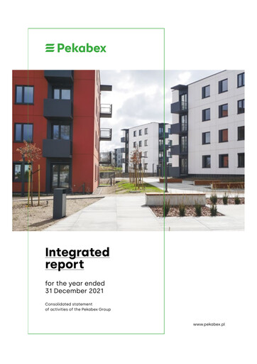 Vorschaubild Pekabex Jahresbericht 2021