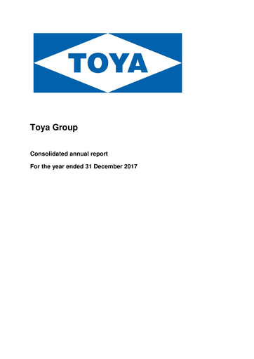 Thumbnail TOYA S.A. Annual Report 2017