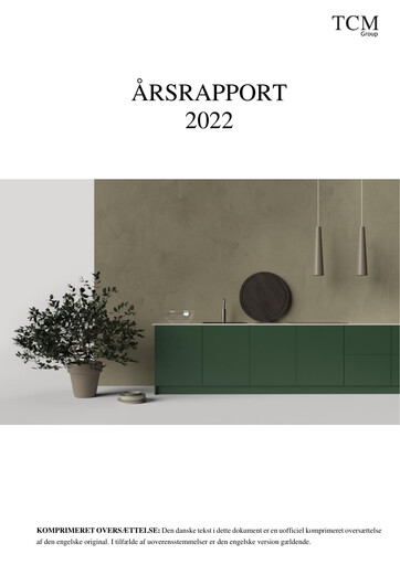 Thumbnail TCM Group A/S Annual Report 2022