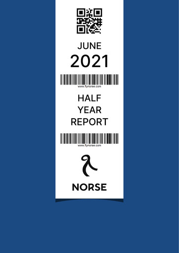Thumbnail Norse Atlantic ASA Half-year Report 2021-h1