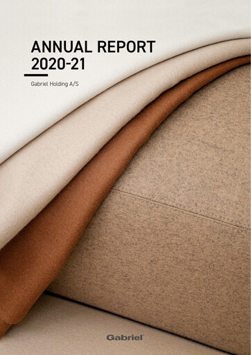 Thumbnail Gabriel Holding A/S Annual Report 2020-2021