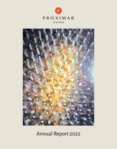 Thumbnail Proximar Seafood Annual Report 2022