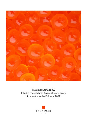 Vorschaubild Proximar Seafood Halbjahresbericht 2022-h1