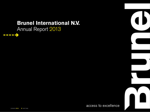 Thumbnail Brunel International Annual Report 2013
