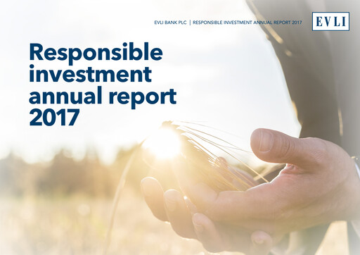 Miniature Evli Rapport ESG 2017