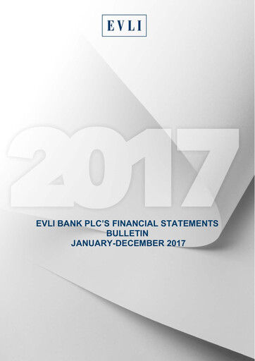 Thumbnail Evli Financial Statement 2017