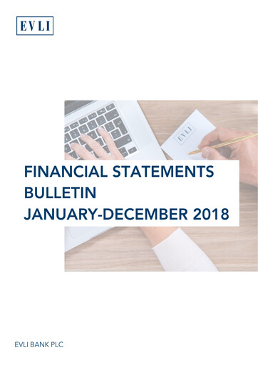 Thumbnail Evli Financial Statement 2018