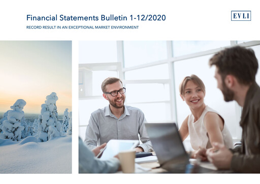 Thumbnail Evli Financial Statement 2020