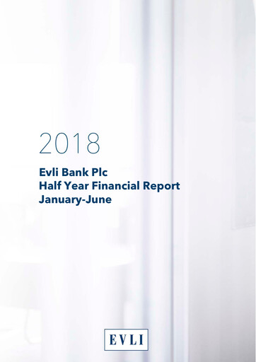 Thumbnail Evli Half-year Report 2018