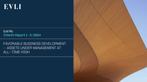 Thumbnail Evli Quarterly Report 2024-q1