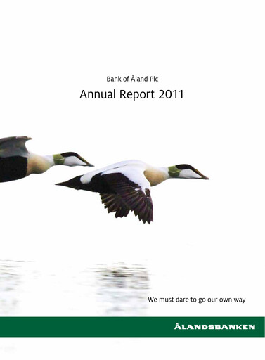 Thumbnail Ålandsbanken Annual Report 2011