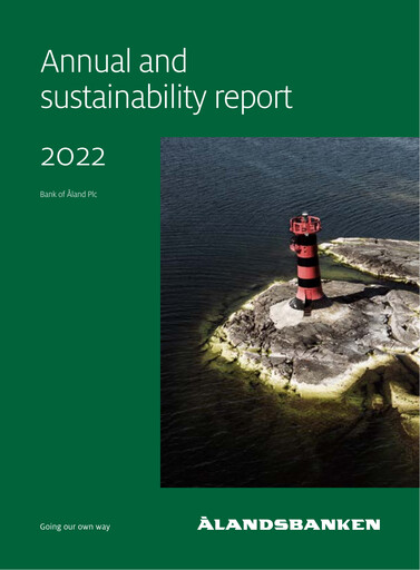 Thumbnail Ålandsbanken Annual Report 2022