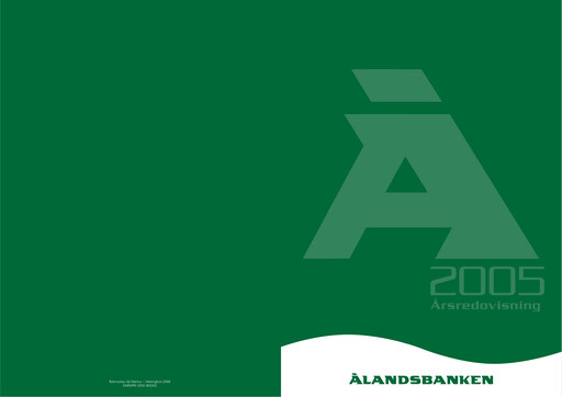 Thumbnail Ålandsbanken Annual Report 2005