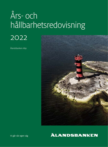 Thumbnail Ålandsbanken Annual Report 2022