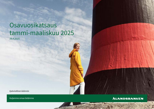 Thumbnail Ålandsbanken Quarterly Report 2025-q1