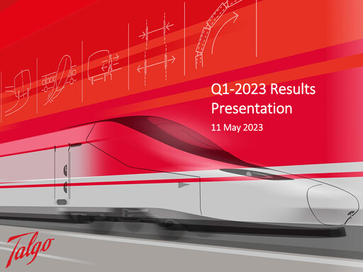 Thumbnail Talgo S.A. Quarterly Report 2023-q1