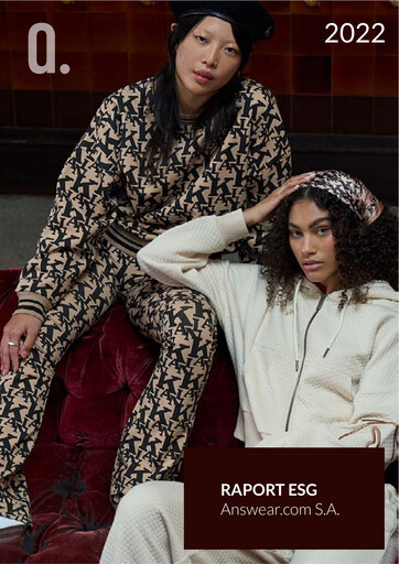Miniature Answear.com Rapport ESG 2022