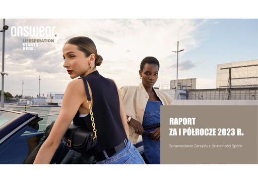 Thumbnail Answear.com Half-year Report 2023-h1