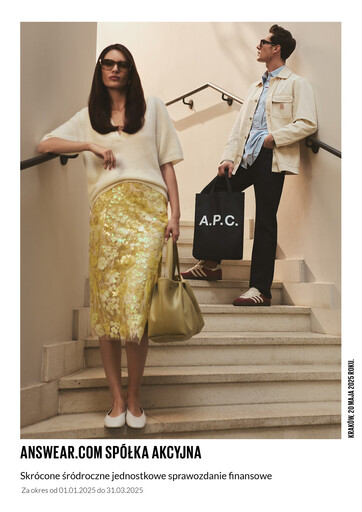 Thumbnail Answear.com Quarterly Report 2025-q1