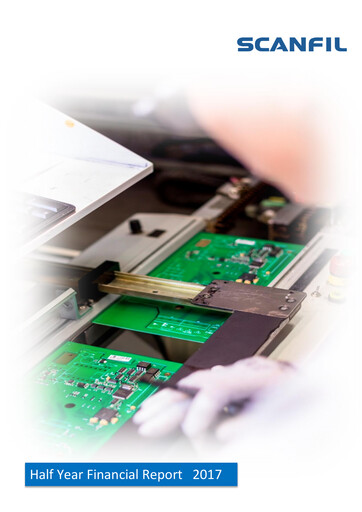 Miniature Scanfil Rapport semestriel 2017-h1
