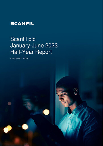 Miniature Scanfil Rapport semestriel 2023-h1