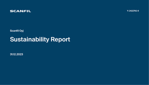 Thumbnail Scanfil Sustainability Report 2023